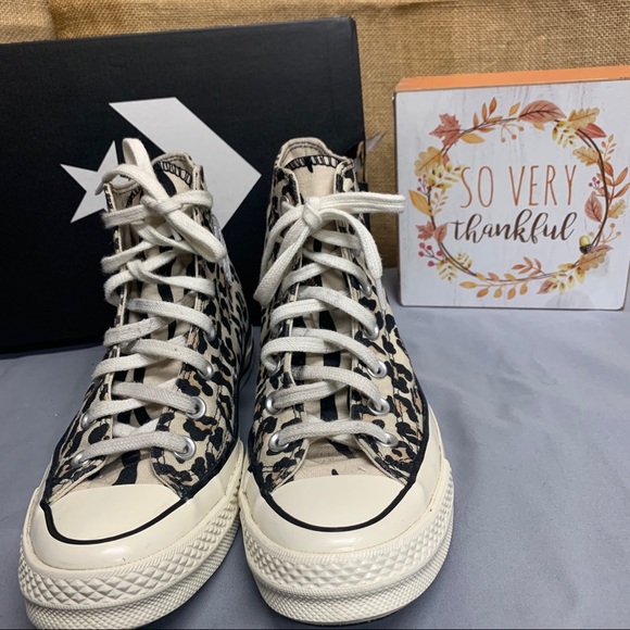 Converse Chuck Taylor Hi Cheetah Print Shoes